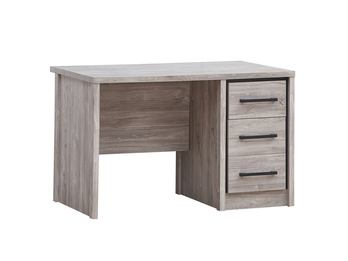 Bureau enfant avec chaise - ensemble réglable - gris blanc