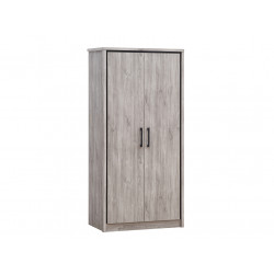 Armoire enfant scandinave blanche 101 cm Bérénice