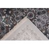 Tapis oriental en polyester avec franges Lakos