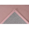 Tapis uni doux pour salon rectangle Paradise