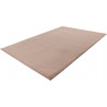 Tapis uni doux pour salon rectangle Paradise