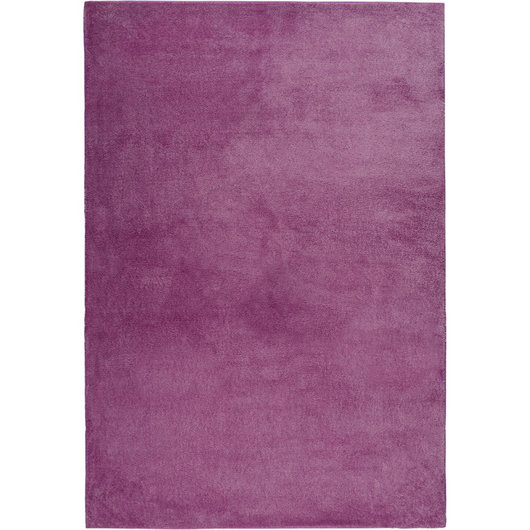 Tapis en polyester doux uni design Mamba