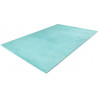 Tapis en polyester doux uni design Mamba