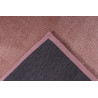 Tapis en polyester doux uni design Mamba