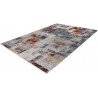 Tapis moderne avec franges rayé intérieur Trelleborg