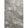 Tapis baroque brillant marbré intérieur Saffle