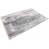 Tapis en acrylique avec franges design rectangle Trocadero