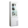 Vitrine moderne 65 cm laquée Cristal