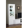 Vitrine moderne 65 cm laquée Cristal