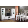 Vitrine moderne 65 cm laquée Cristal