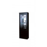 Vitrine moderne 65 cm laquée Cristal
