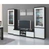 Vitrine moderne 65 cm laquée Cristal