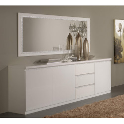 Buffet/bahut moderne 220 cm laqué Medusa