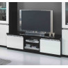 Meuble TV moderne 150 cm laqué Medusa