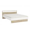 Chambre adulte contemporaine chêne/blanc Sandrine