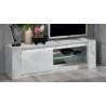 Meuble TV moderne marbré 150 cm Victoire