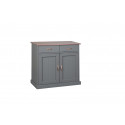 Buffet/bahut style campagne 90 cm gris Louisa