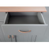 Buffet/bahut style campagne 90 cm gris Louisa