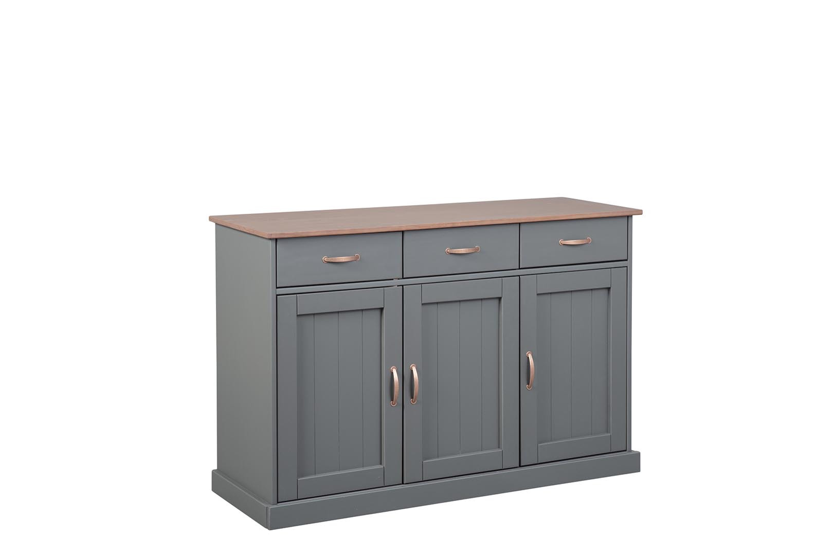 Buffet/bahut style campagne 131 cm gris Louisa