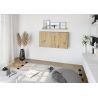 Bureau mural contemporain verrouillable Anna