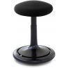 Tabouret ergonomique réglable en hauteur 57-79 cm revêtement tissu Aline