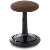 Tabouret ergonomique réglable en hauteur 57-79 cm revêtement tissu Aline