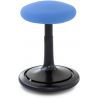 Tabouret ergonomique réglable en hauteur 57-79 cm revêtement tissu Aline