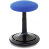 Tabouret ergonomique réglable en hauteur 57-79 cm revêtement tissu Aline