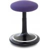 Tabouret ergonomique réglable en hauteur 57-79 cm revêtement tissu Aline