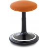 Tabouret ergonomique réglable en hauteur 57-79 cm revêtement tissu Aline