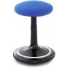 Tabouret ergonomique réglable en hauteur 57-79 cm revêtement tissu Aline