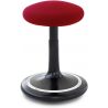 Tabouret ergonomique réglable en hauteur 57-79 cm revêtement tissu Aline