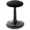 Tabouret ergonomique réglable en hauteur 57-79 cm revêtement tissu Aline