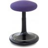 Tabouret ergonomique réglable en hauteur 57-79 cm revêtement tissu Aline