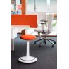 Tabouret ergonomique réglable en hauteur 44-66 cm revêtement tissu Aline