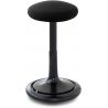 Tabouret ergonomique réglable en hauteur 57-79 cm revêtement tissu Aline