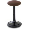 Tabouret ergonomique réglable en hauteur 57-79 cm revêtement tissu Aline