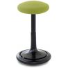 Tabouret ergonomique réglable en hauteur 57-79 cm revêtement tissu Aline