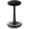 Tabouret ergonomique réglable en hauteur 57-79 cm revêtement tissu Aline