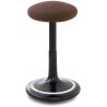 Tabouret ergonomique réglable en hauteur 57-79 cm revêtement tissu Aline