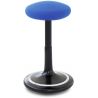 Tabouret ergonomique réglable en hauteur 57-79 cm revêtement tissu Aline