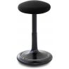 Tabouret ergonomique réglable en hauteur 57-79 cm revêtement tissu Aline