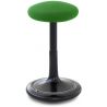 Tabouret ergonomique réglable en hauteur 57-79 cm revêtement tissu Aline