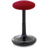 Tabouret ergonomique réglable en hauteur 57-79 cm revêtement tissu Aline