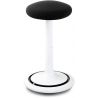 Tabouret ergonomique réglable en hauteur 57-79 cm revêtement tissu Aline