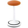 Tabouret ergonomique réglable en hauteur 57-79 cm revêtement tissu Aline