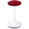 Tabouret ergonomique réglable en hauteur 57-79 cm revêtement tissu Aline