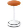 Tabouret ergonomique réglable en hauteur 57-79 cm revêtement tissu Aline