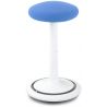 Tabouret ergonomique réglable en hauteur 57-79 cm revêtement tissu Aline