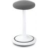 Tabouret ergonomique réglable en hauteur 57-79 cm revêtement tissu Aline